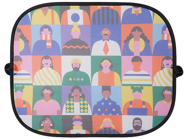 Комплект из 2-х автомобильных солнцезащитных экранов с возможностью полноцветной печати thumbnail