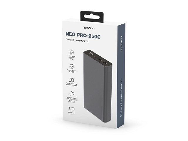 Внешний аккумулятор для ноутбуков «NEO PRO-250C», 25000 mAh thumbnail