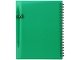 Блокнот "Контакт" с ручкой, зеленый