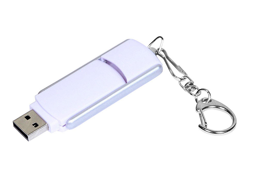 USB 2.0- флешка промо на 8 Гб с прямоугольной формы с выдвижным .