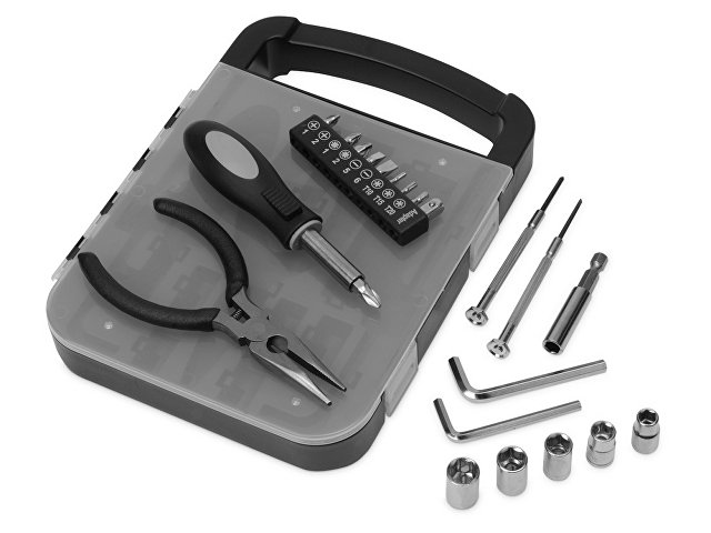 Набор инструментов в пластиковом кейсе «Fixit» thumbnail