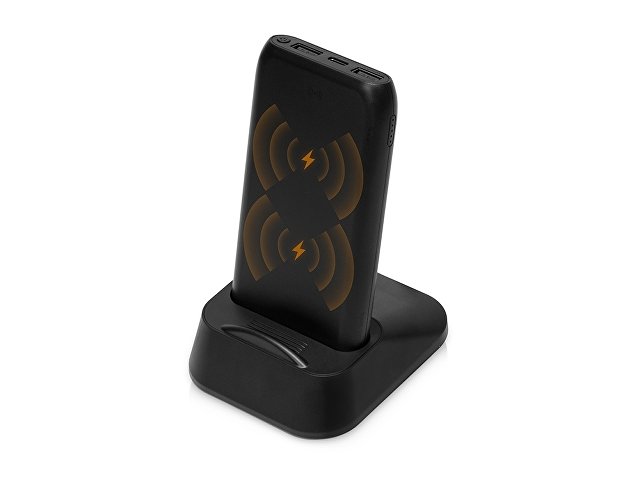 Беспроводное портативное зарядное устройство с зарядной станцией «UnIQ», 10000 mAh thumbnail