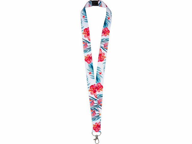 Ланъярд под сублимацию с карабином и замком обрыва, 2,5 см