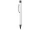 Ручка металлическая soft touch шариковая «Tender», белый/серый