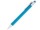 Ручка шариковая "Athens" черные чернила, голубой