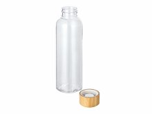 Бутылка из переработанного пластика rPET «Kato Bamboo» с бамбуковой крышкой, 500 мл (арт. 839729), фото 2