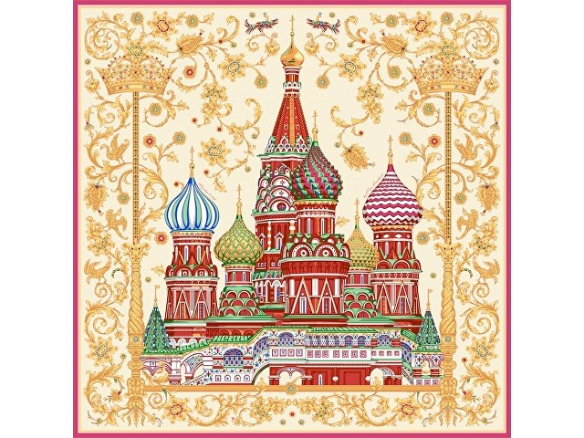 Платок «Собор Василия Блаженного» thumbnail