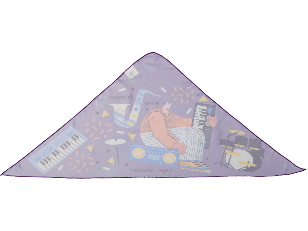 Треугольная бандана с возможностью полноцветной печати фото 2 Треугольная бандана с возможностью полноцветной печати фото 2