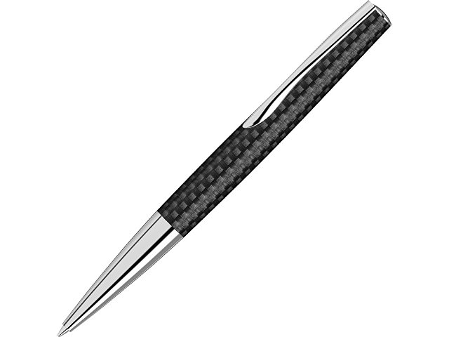 Ручка шариковая металлическая "Elegance" из карбонового волокна, черный