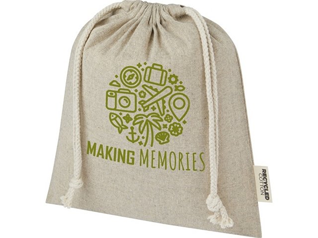 Средняя подарочная сумка «Pheebs» из переработанного хлопка 1,5 л thumbnail