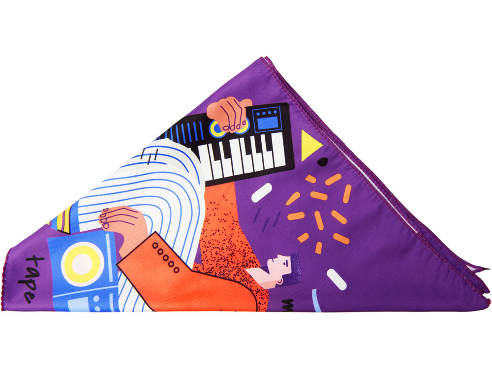 Треугольная бандана с возможностью полноцветной печати фото 3 Треугольная бандана с возможностью полноцветной печати фото 3