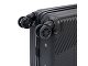 Чемодан TORBER Lama, чёрный, ABS-пластик, 38 х 21 х 55 см, 37 л