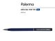 Ручка "Palermo" шариковая  автоматическая, темно-синий металлический корпус, 0,7 мм, синяя