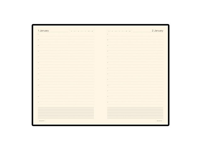 Ежедневник А5 полудатированный «Porto»