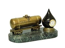 Настольные часы «Черное золото» (арт. 300652)