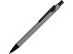 Ручка металлическая soft-touch шариковая «Snap», серый/черный/черный