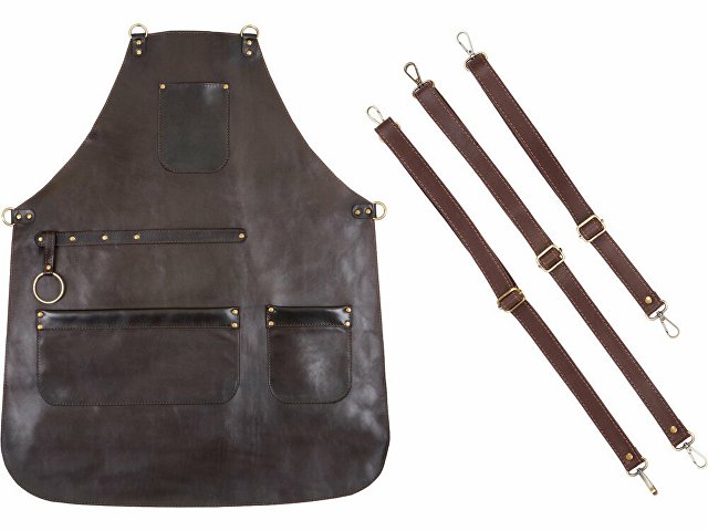 Набор: Фартук из натуральной кожи в тубусе thumbnail