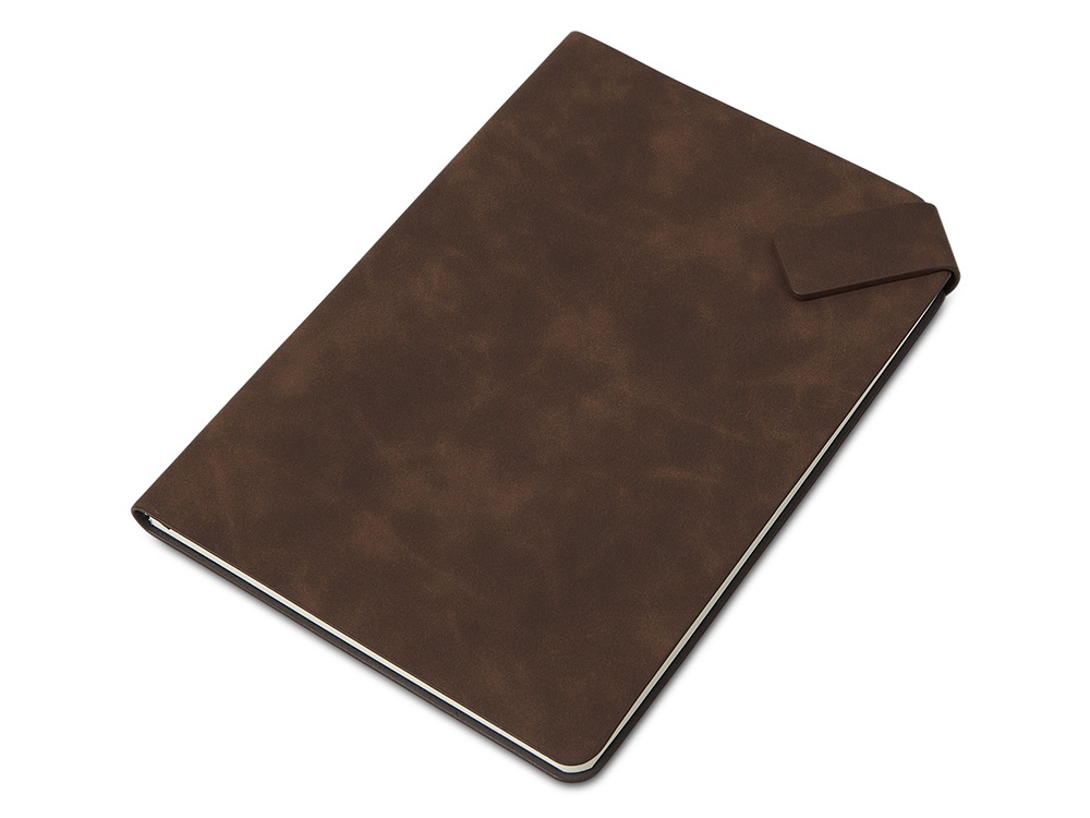 Блокнот А5 с магнитным клапаном в гибкой обложке «Chaplin»