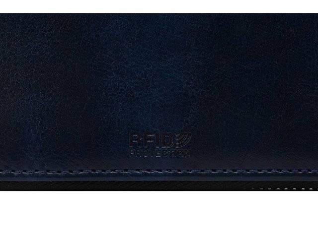 Бизнес-блокнот на молнии А5 «Fabrizio» с RFID защитой