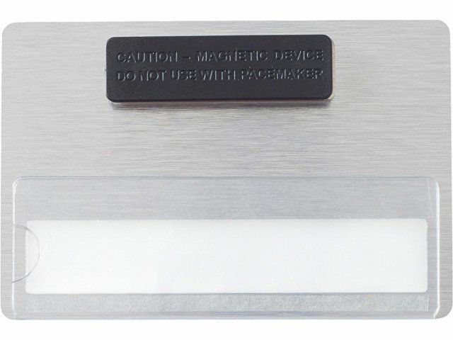 Магнитный металлический бейдж thumbnail