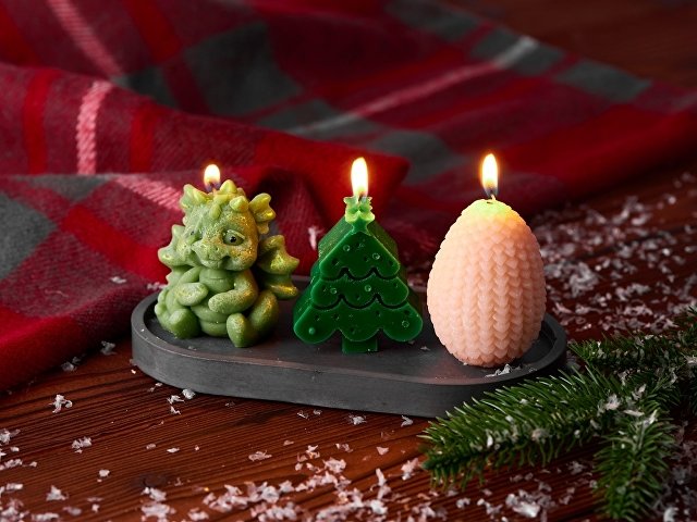 Набор свечей на подставке «Год дракона» thumbnail