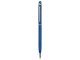 Ручка-стилус шариковая "Jucy Soft" с покрытием soft touch, голубой