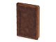 Ежедневник недатированный А5 "Royal", коричневый с бронзовым срезом
