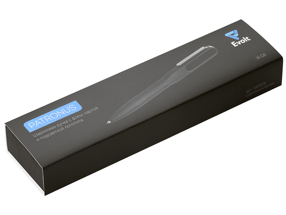 Ручка шариковая металлическая «Patronus» с флеш-картой на 16 Гб фото 11 Ручка шариковая металлическая «Patronus» с флеш-картой на 16 Гб фото 11