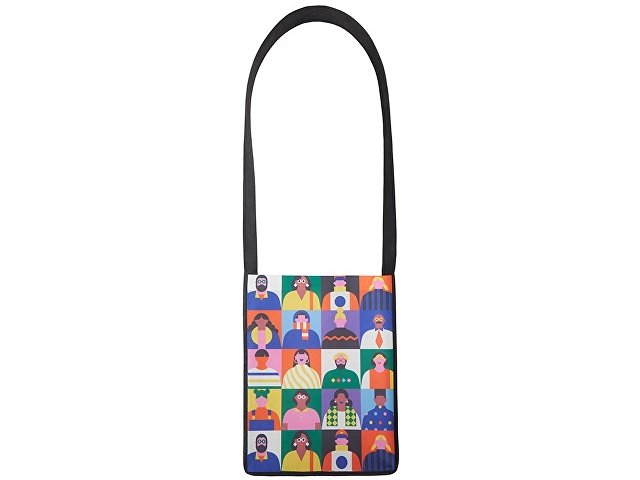 Сумка-мессенджер из нетканого материала PET с возможностью полноцветной печати thumbnail