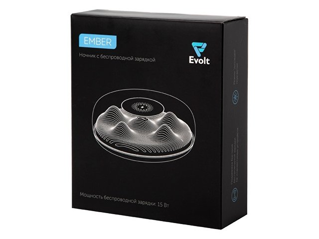 Ночник с беспроводной зарядкой «Ember», 15 Вт thumbnail