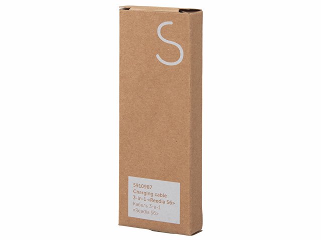 Кабель 3-в-1 с подсветкой лого «Reedia S6» thumbnail