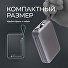 Внешний АКБ NRG Turbo Cable 20000 mAh, 22,5Вт, графит, Deppa