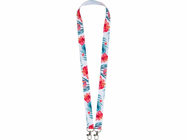 Ланъярд под сублимацию с 2-мя карабинами, 2 см thumbnail