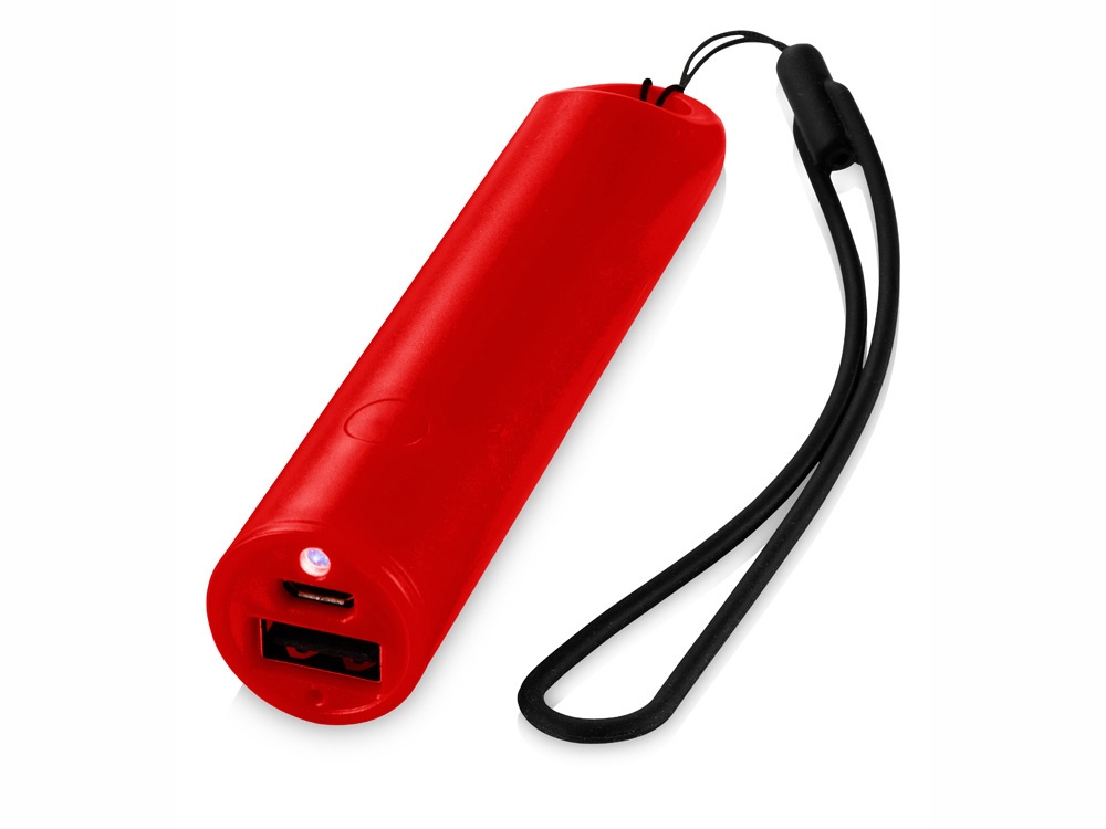Портативное зарядное устройство Beam, 2200 мА/ч, красный