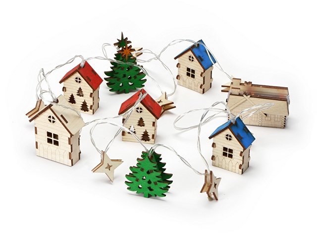 Елочная гирлянда с лампочками «Новогодняя» thumbnail