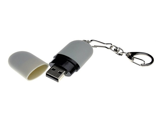USB 3.0- флешка «Goutte Soft-touch» на 256 Гб каплевидной формы — фото 2