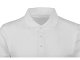 Поло с эластаном «Chicago», 200гр пике, белый
