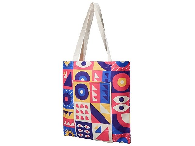 Складная сумка для шопинга с возможностью полноцветной печати thumbnail