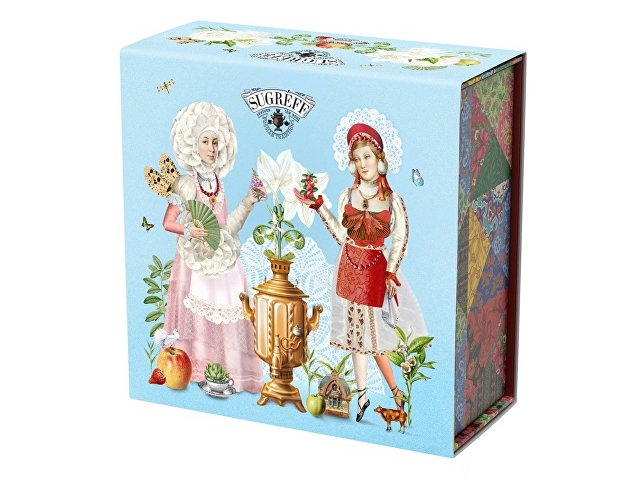 Подарочный набор c купажами чая «Цветущий сад» в подарочной упаковке thumbnail