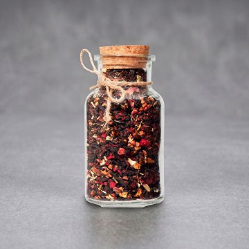 Чай черный с соком ананаса, вишней, гранатом и лемонграссом, мини