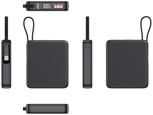 Внешний аккумулятор с подсветкой лого «Nex», 5000 мАч