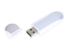 USB 3.0- флешка промо на 64 Гб овальной формы