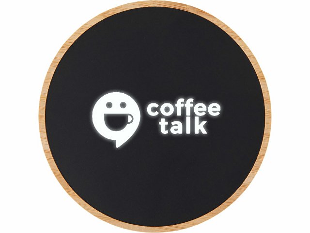 Беспроводное зарядное устройство с подсветкой лого «Reedia S3», 15 Вт thumbnail