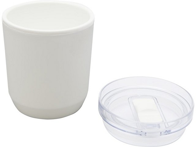 Кружка из переработанного пластика «Hudson» с двойными стенками thumbnail