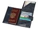 Бумажник путешественника «Druid» с отделением для паспорта, темно-синий