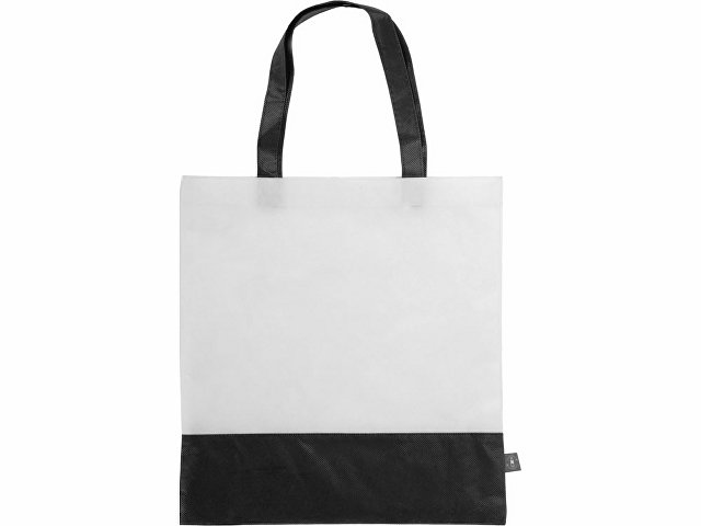 Сумка-шоппер двухцветная Reviver из нетканого переработанного материала RPET thumbnail