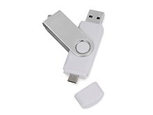 USB/micro USB-флешка на 16 Гб «Квебек OTG» (арт. 6201.06.16)