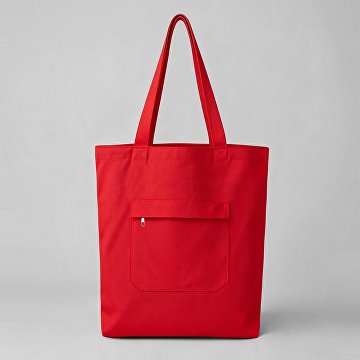 Сумка на молнии «Zipper» из хлопка 280 г/м2
