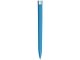 Ручка пластиковая soft-touch шариковая «Zorro», голубой/белый