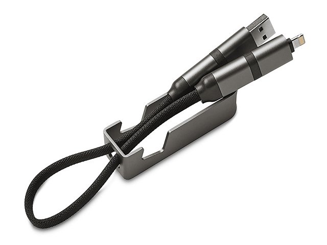 Универсальный зарядный кабель с подставкой «Ironwood N2», 45 Вт thumbnail